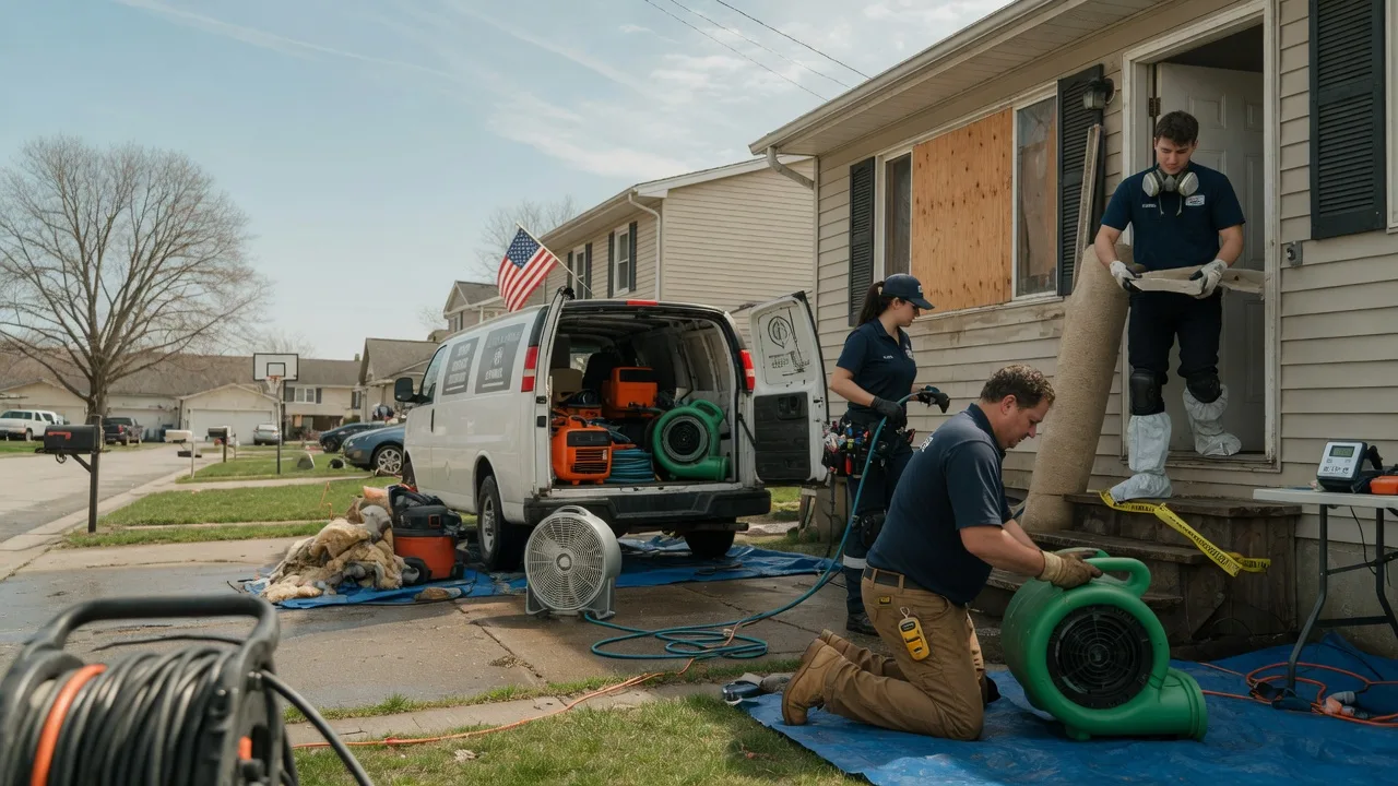 Water Damage Restoration in Una, SC near me
